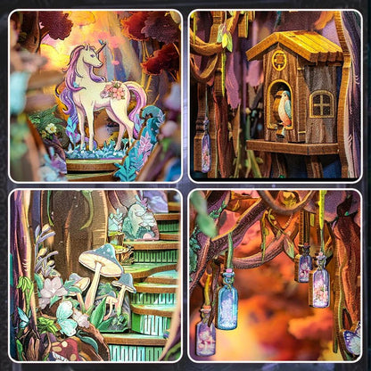 Cutebee Grace of the Forest DIY Book Nook Kit
