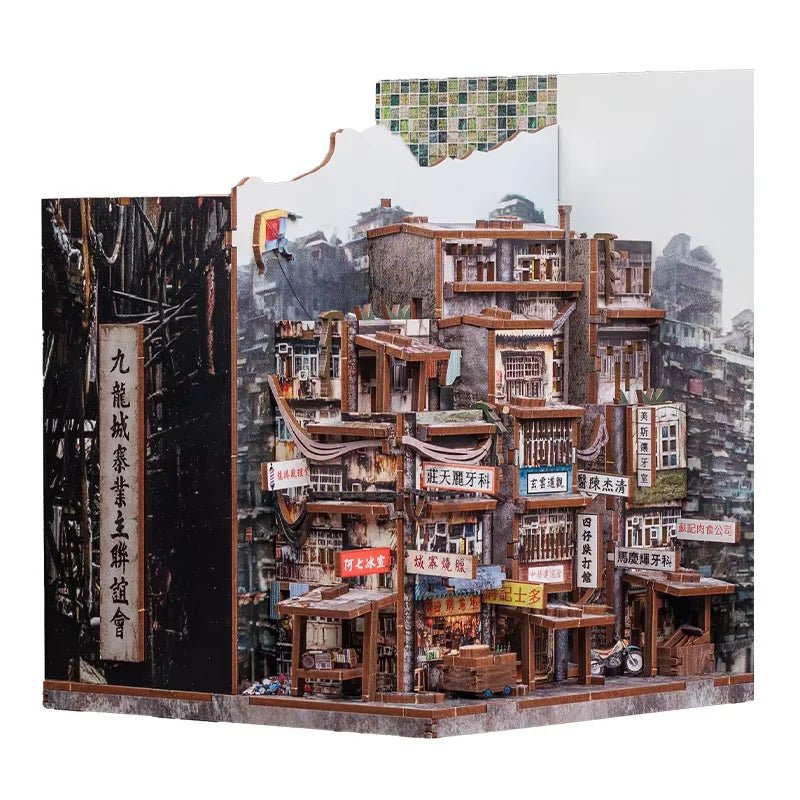 Cutebee Twilight Walled City  - DIY Book Nook Kit
