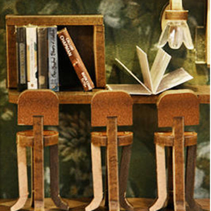 Saisons Café - DIY Book Nook Kit