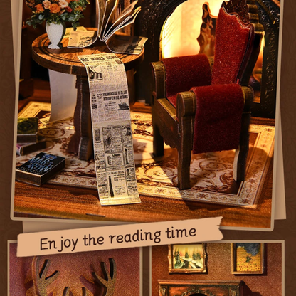 TWILIGHT LIBRARY  - DIY Book Nook Kit