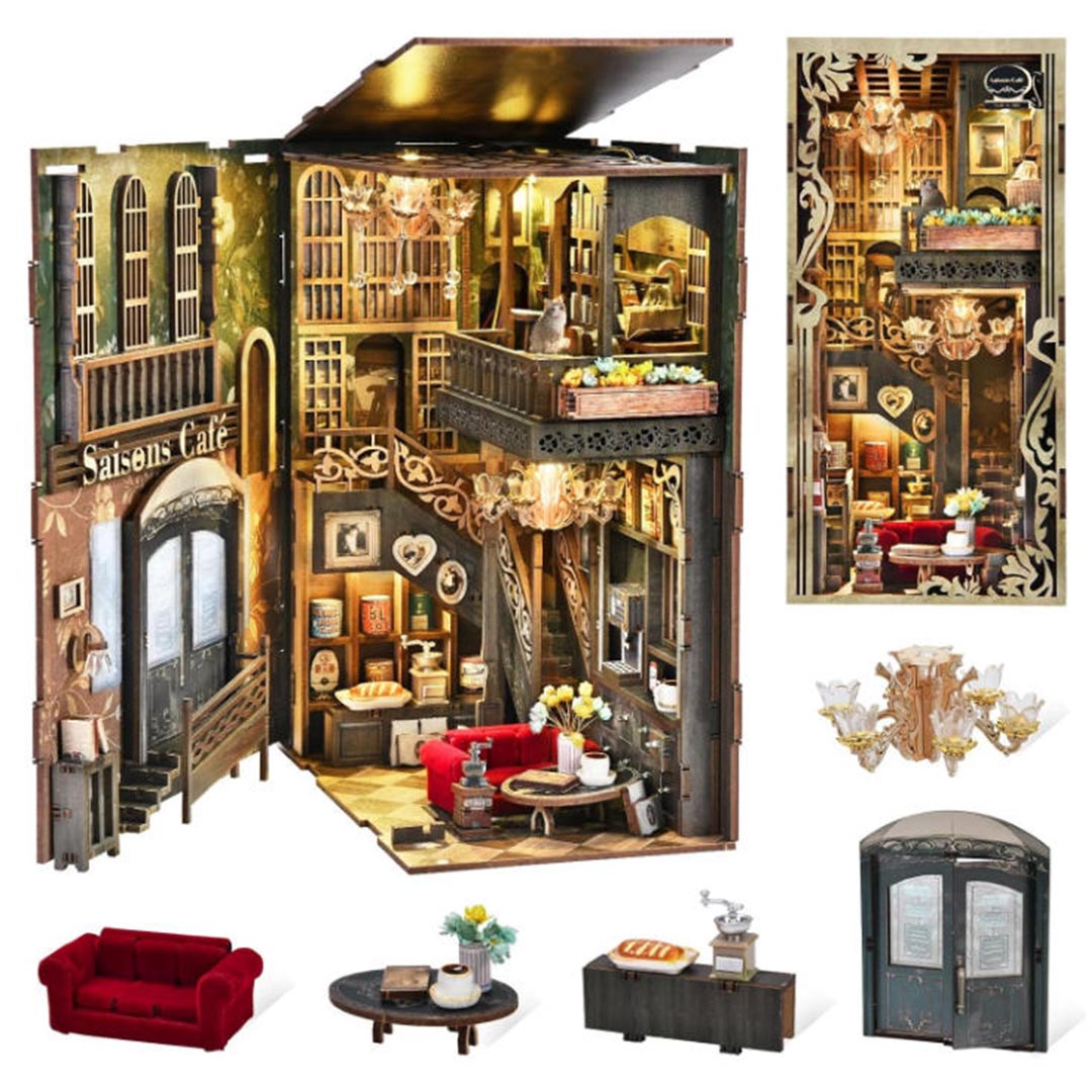 Saisons Café - DIY Book Nook Kit
