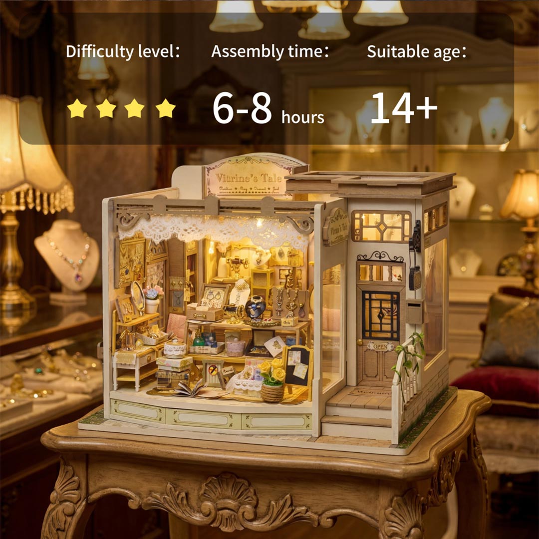 Vitrine's Tale DIY Miniature World Kit