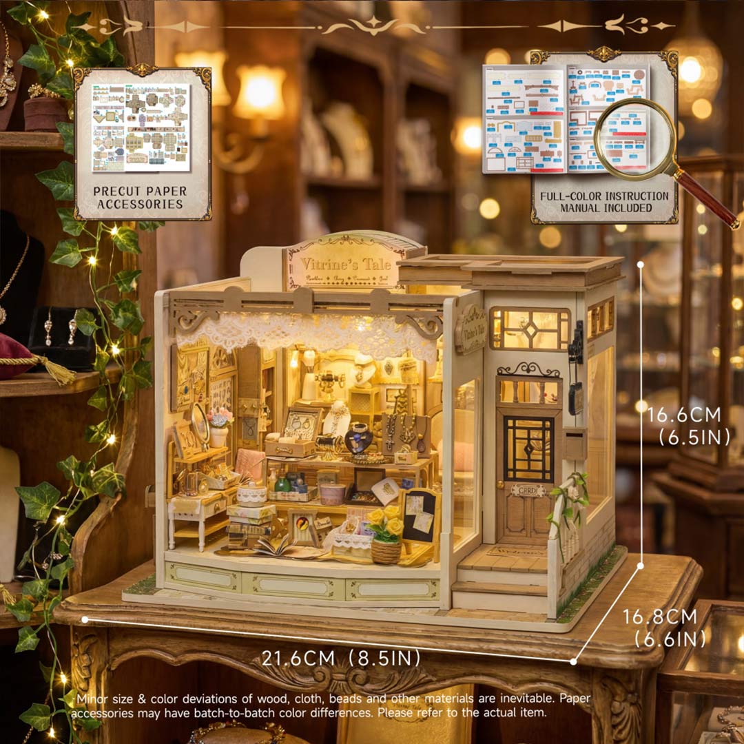 Vitrine's Tale DIY Miniature World Kit
