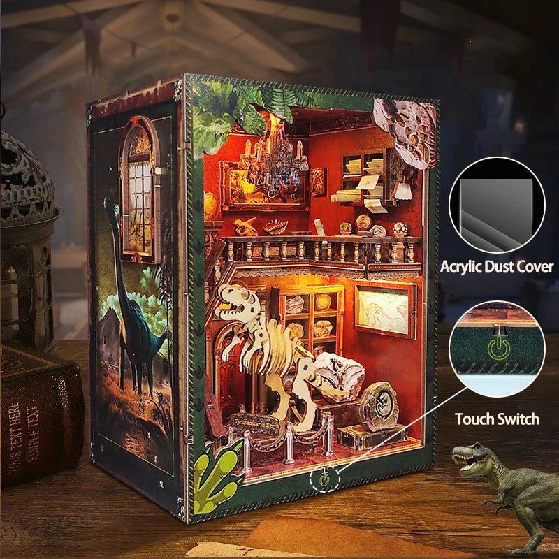 Jurassic Journey - DIY Dinosaur Museum Book Nook Kit