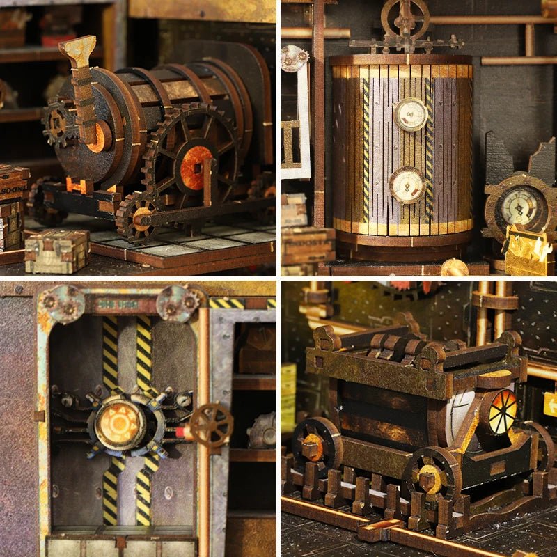 Mechanical Rhythm  Book Nook Kit