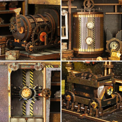 Mechanical Rhythm  Book Nook Kit