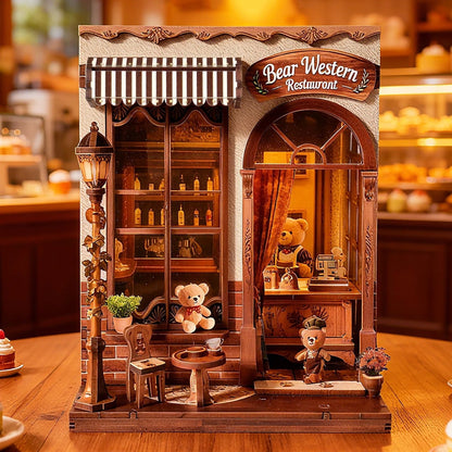 Bear's Bistro - DIY Book Nook Kit