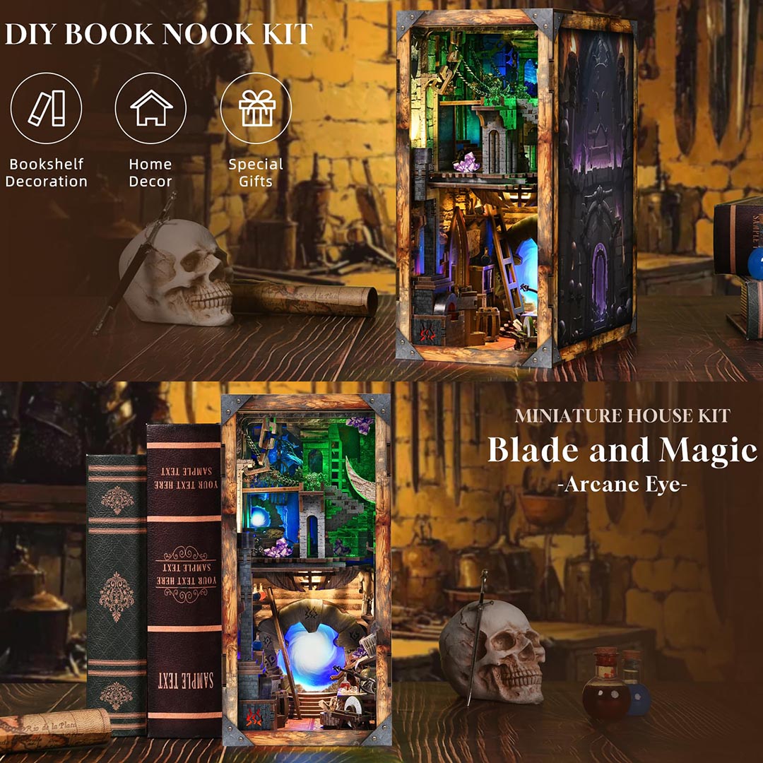Blade & Magic Book Nook