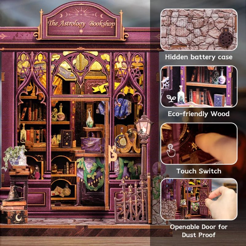 Cutebee Astrology Bookshop - DIY Book Nook Kit