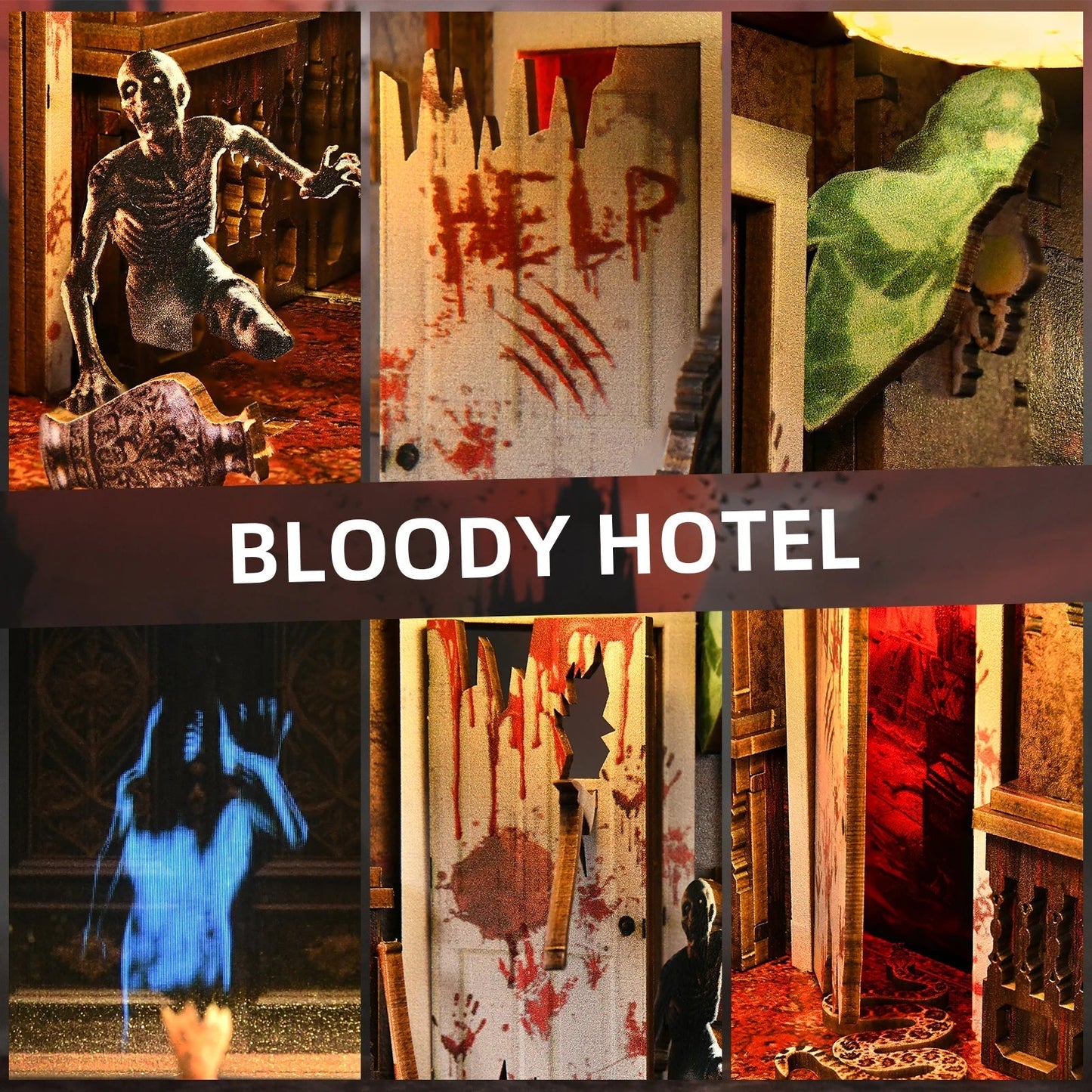 Haunted Hotel Book Nook Kit