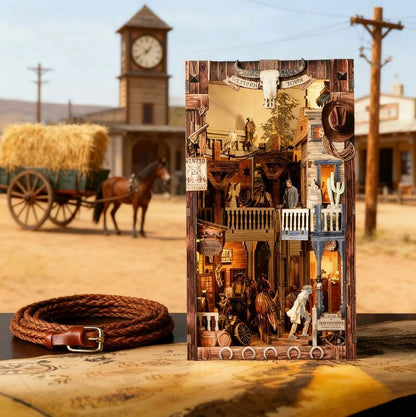 Western Town - Book Nook Kit