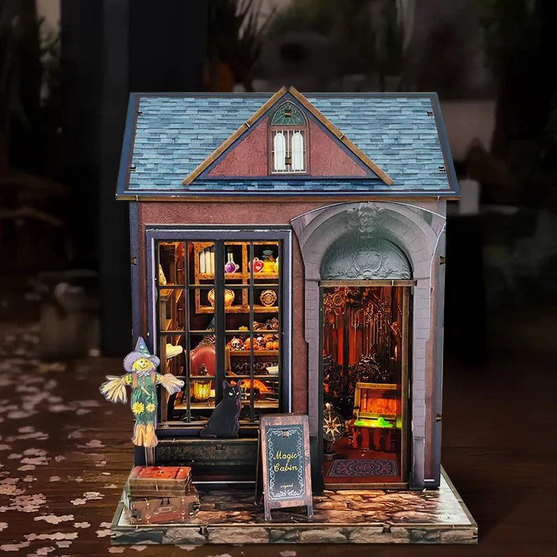 Dark Cabin - DIY Book Nook Kit