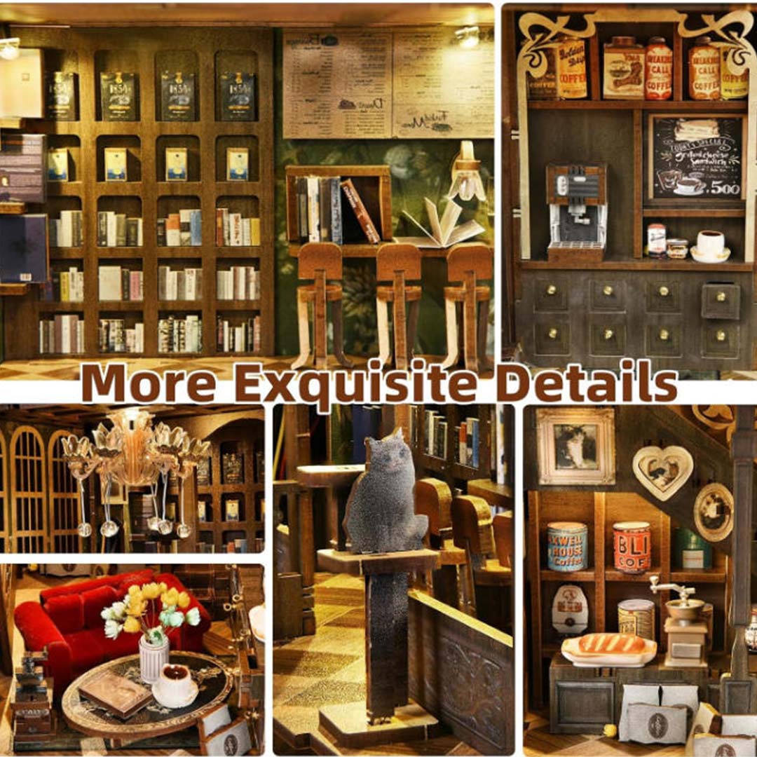 Saisons Café - DIY Book Nook Kit