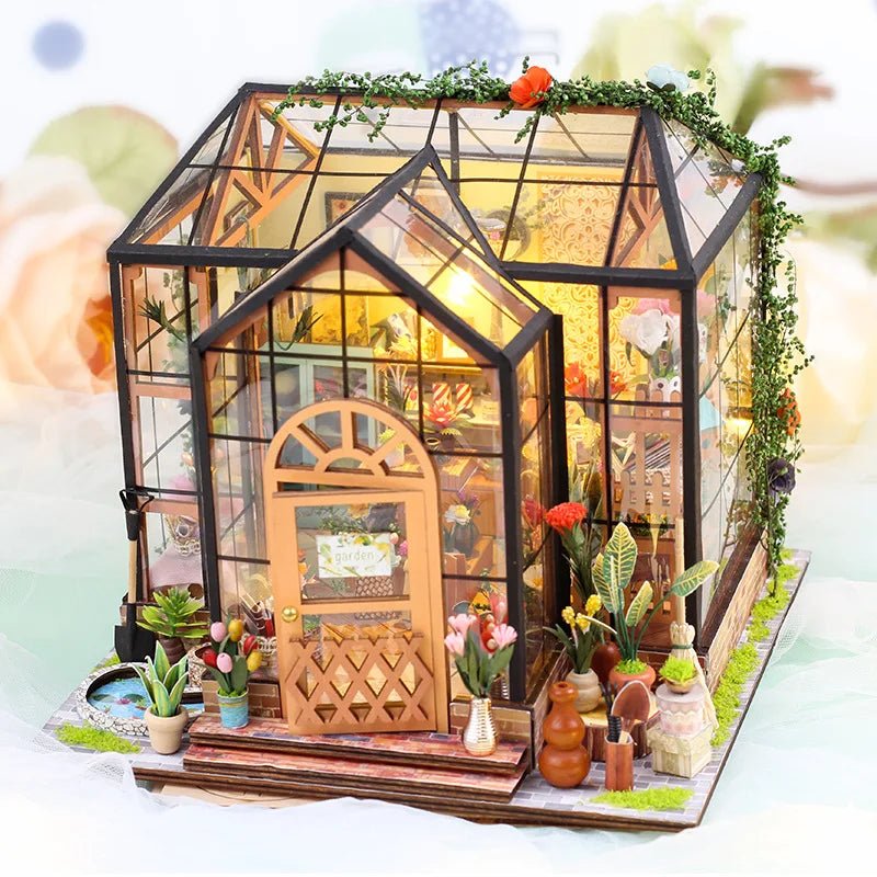 Cozy Christmas Cabin - Doll house