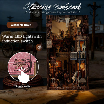 Western Town - Book Nook Kit