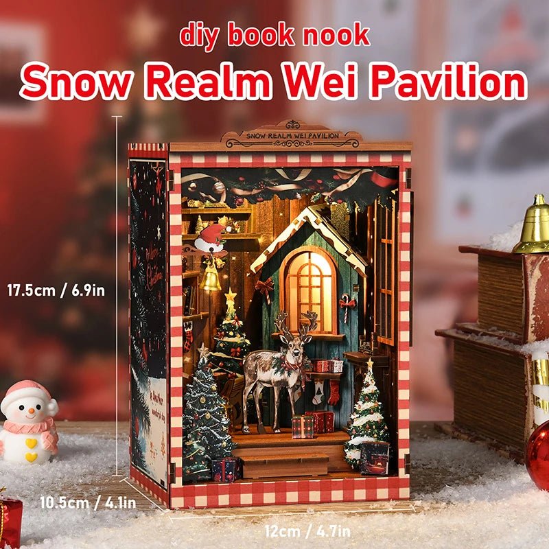Snowy Loft Book Nook