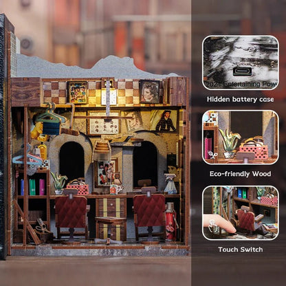 Cutebee Twilight Walled City  - DIY Book Nook Kit