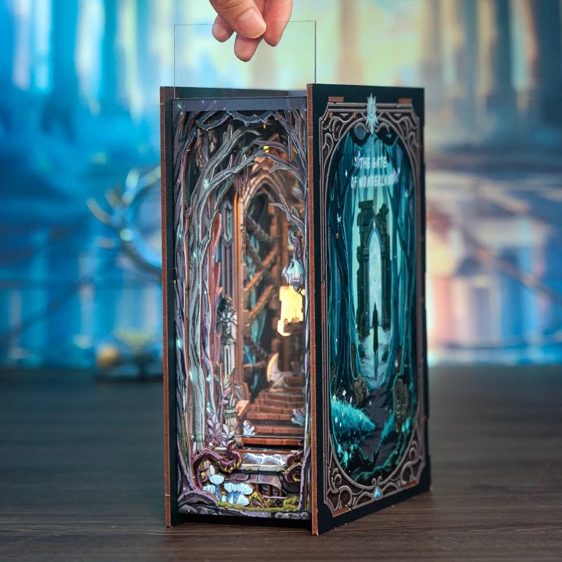 Cutebee The Gate of Wonderland DIY Book Nook Kit