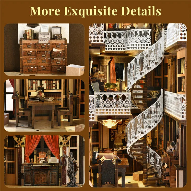 Law Library - Book Nook Kit