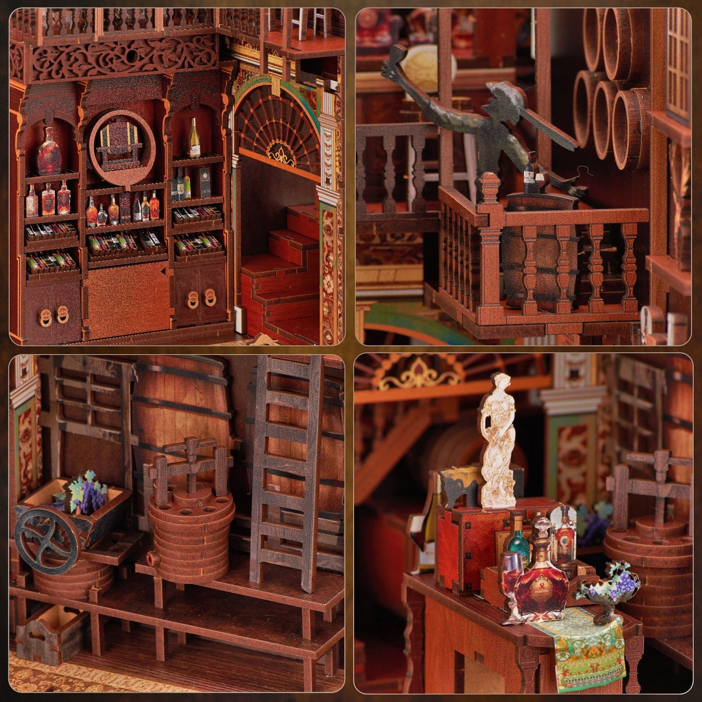 Roaring Twenties Speakeasy - DIY Book Nook Kit
