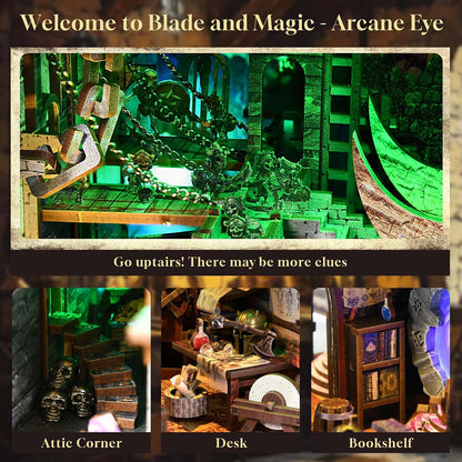 Blade & Magic Book Nook