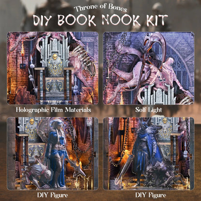 Throne of Bones Book Nook Kit
