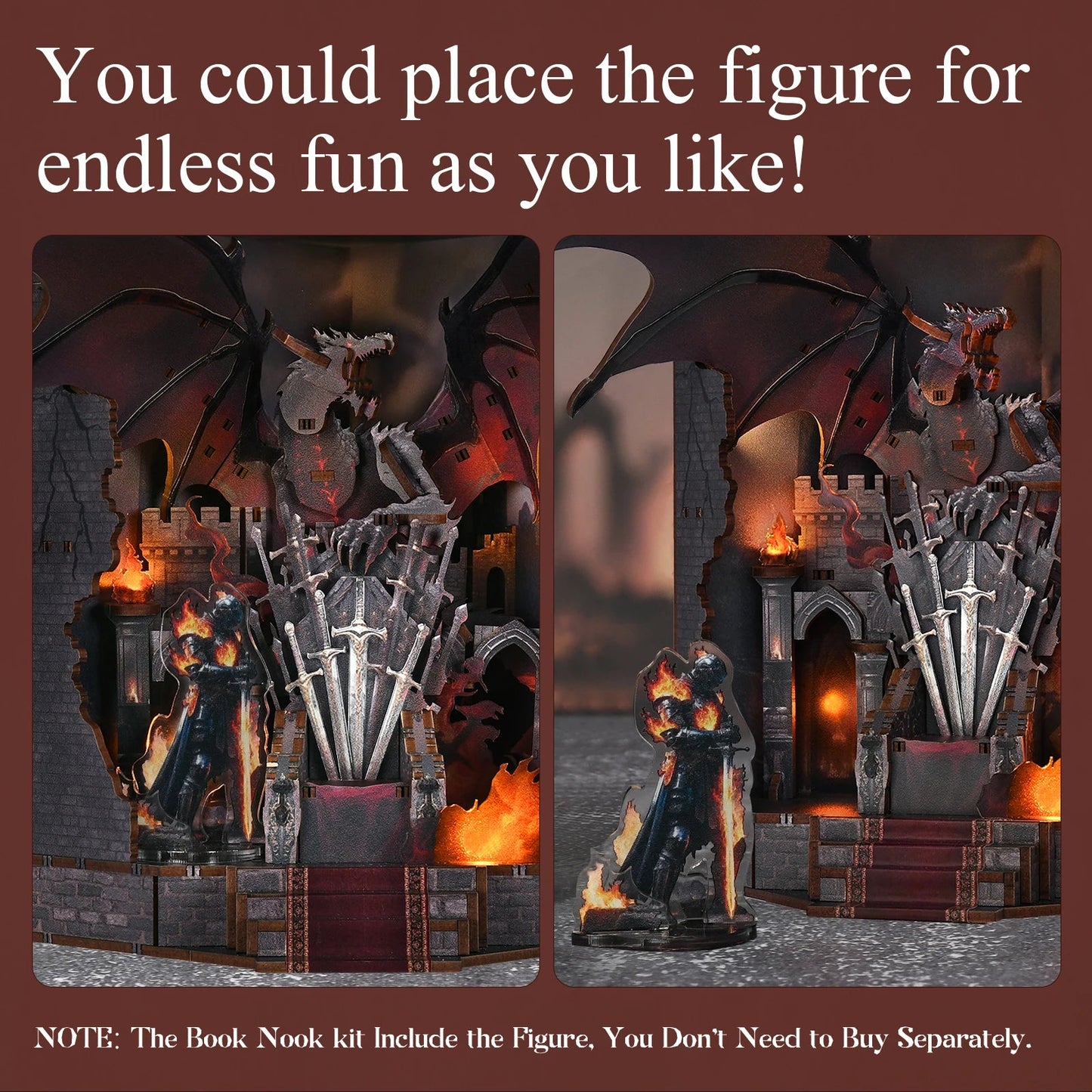 Throne of Blades Book Nook Kit