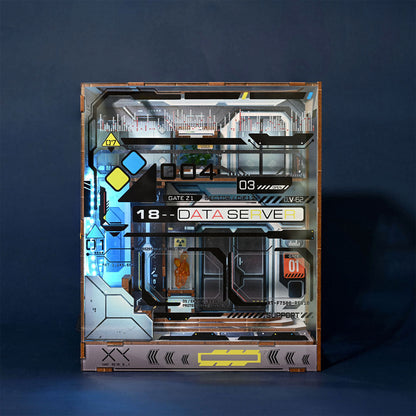 Sci-Fi Alien Hub - DIY 3D Book Nook Kit