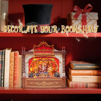 Cutebee Animal Carnival DIY Book Nook Kit