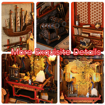 The Emperor's Study - DIY Miniature Book Nook Kit