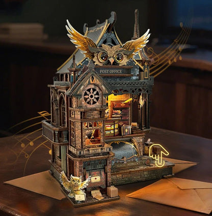 Owl Post Office - DIY Miniature World