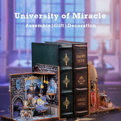 Cutebee University of Miracle DIY Book Nook Kit