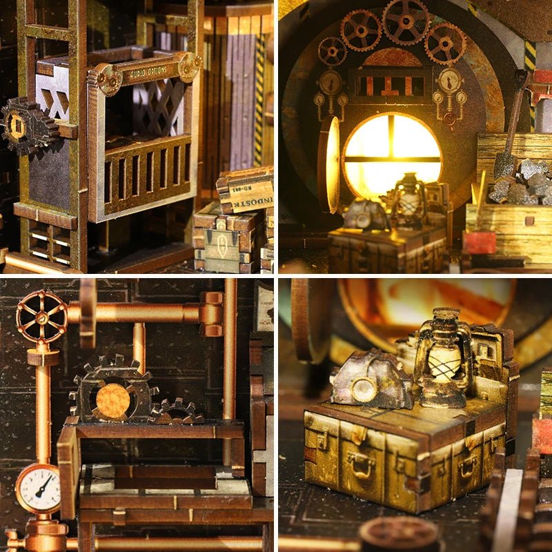 Mechanical Rhythm  Book Nook Kit