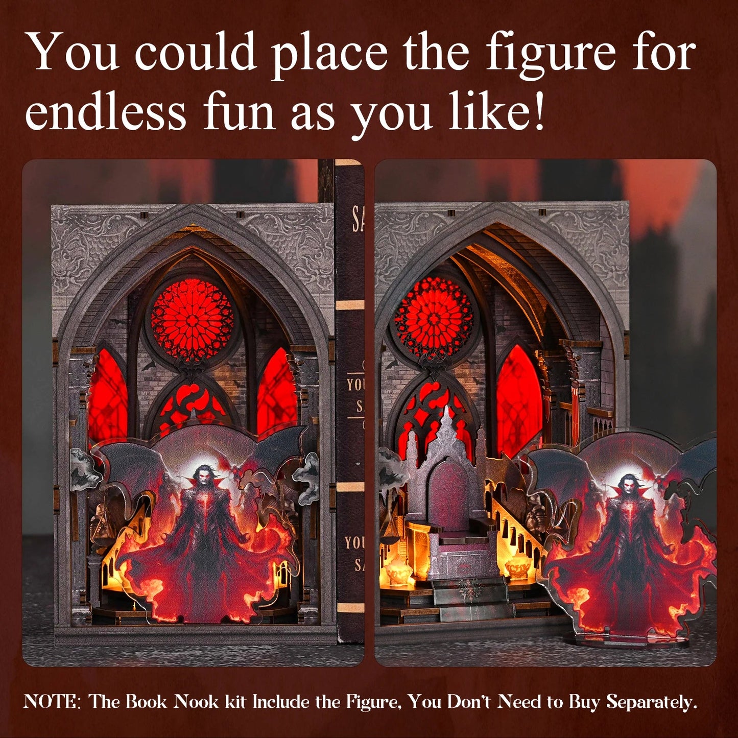 Throne of Blood - DIY Miniature Book Nook Kit