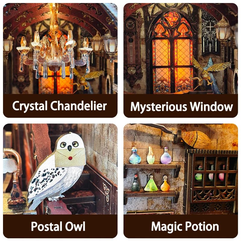 Magic Academy - DIY Magic Book Nook Kit