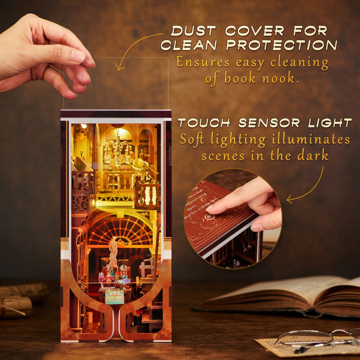 Roaring Twenties Speakeasy - DIY Book Nook Kit