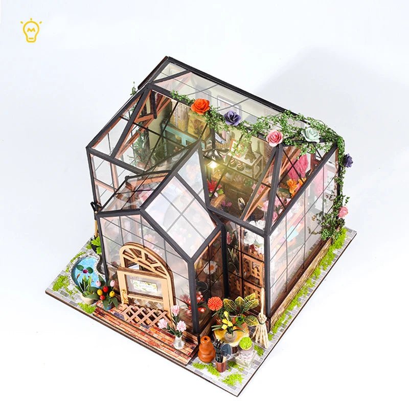 Cozy Christmas Cabin - Doll house