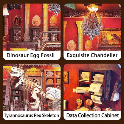 Jurassic Journey - DIY Dinosaur Museum Book Nook Kit