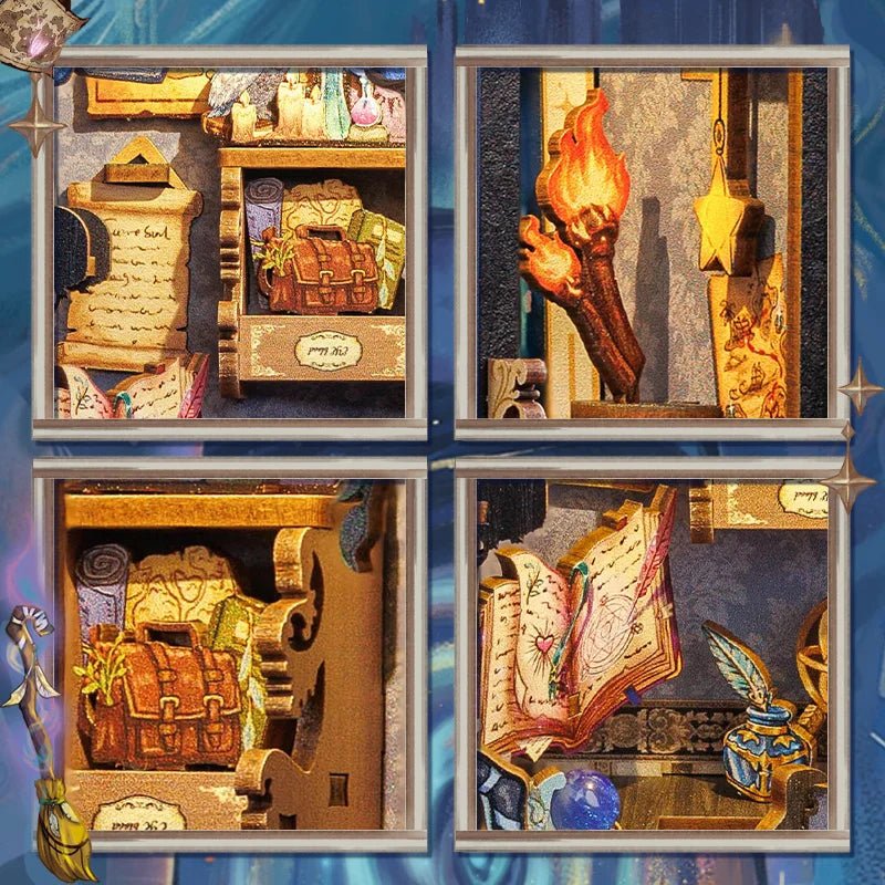 Cutebee Soul Travel Agency - DIY Book Nook Kit