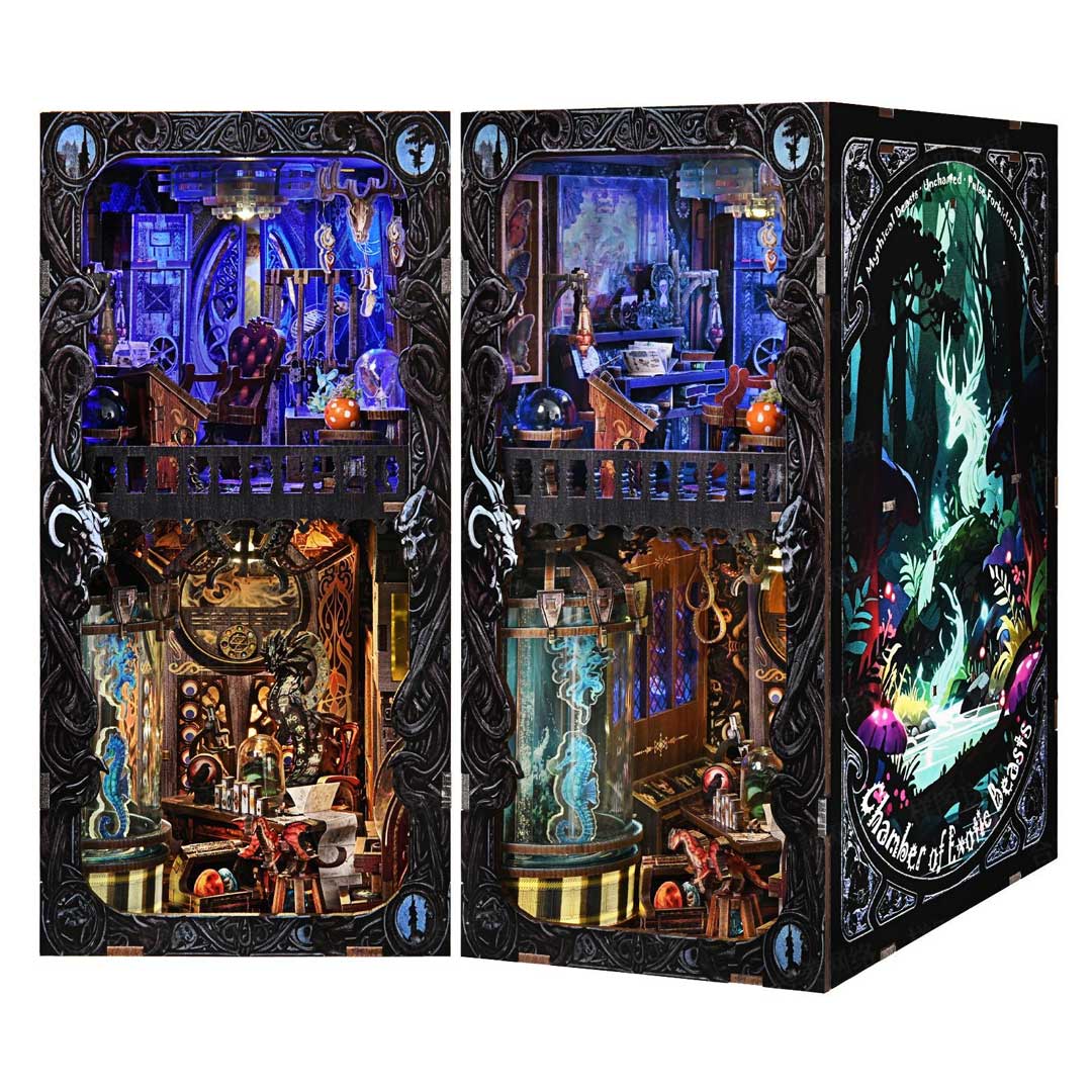 Chamber of Exotic Beasts - DIY Book Nook Kit