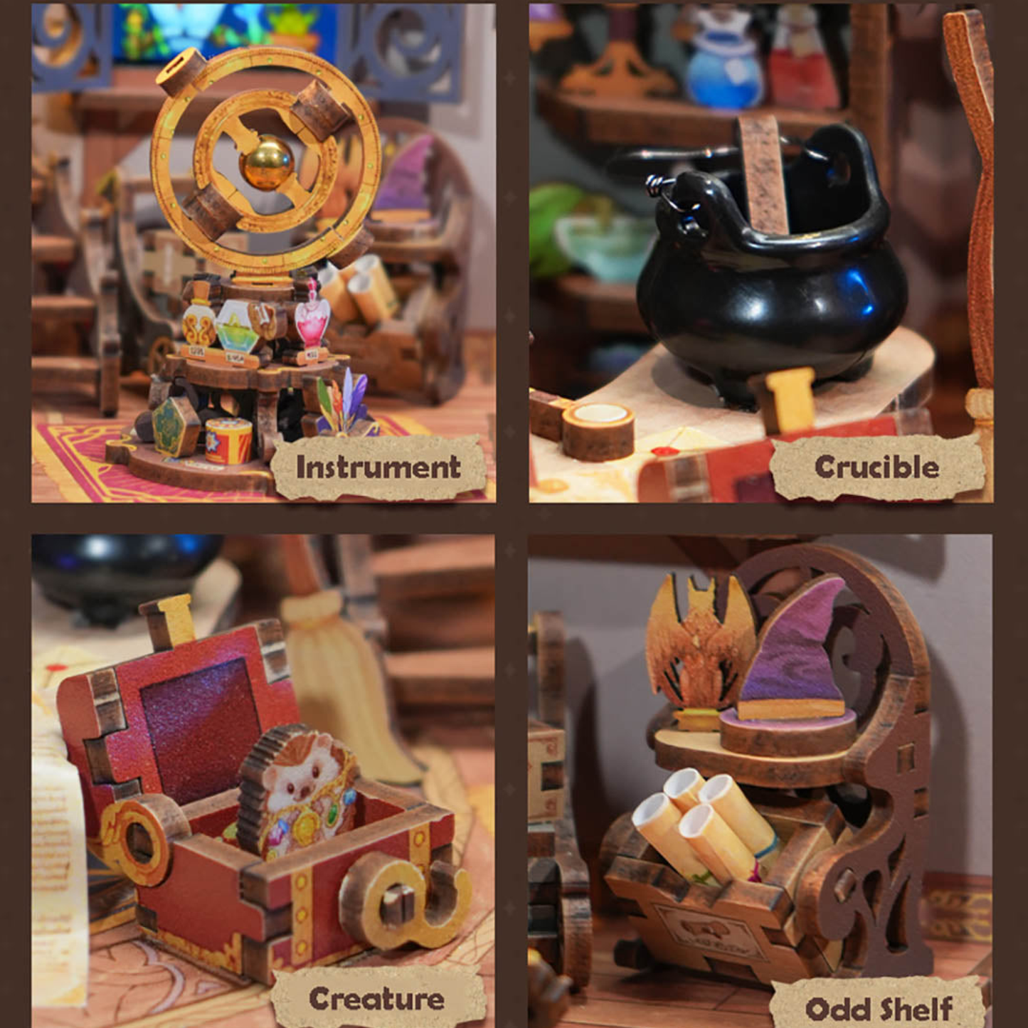 Magic Shop DIY Miniature World Kit