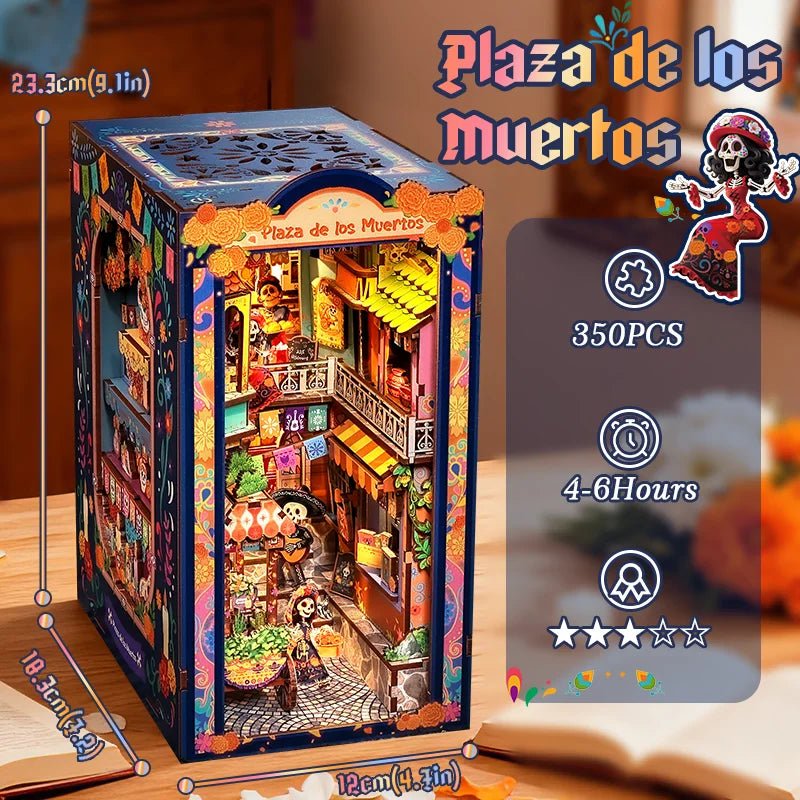 Cutebee Plaza de los Muertos -  Book Nook Kit