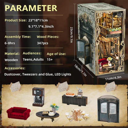 Saisons Café - DIY Book Nook Kit