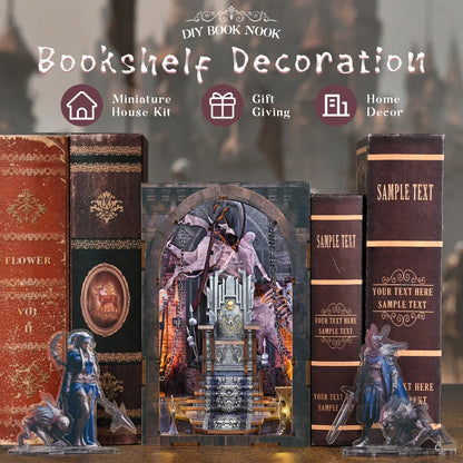 Throne of Bones Book Nook Kit
