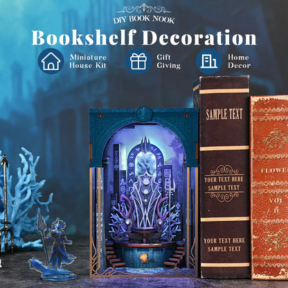 Throne of Aqua - DIY Miniature Book Nook Kit