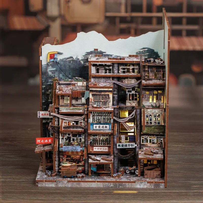Cutebee Twilight Walled City  - DIY Book Nook Kit