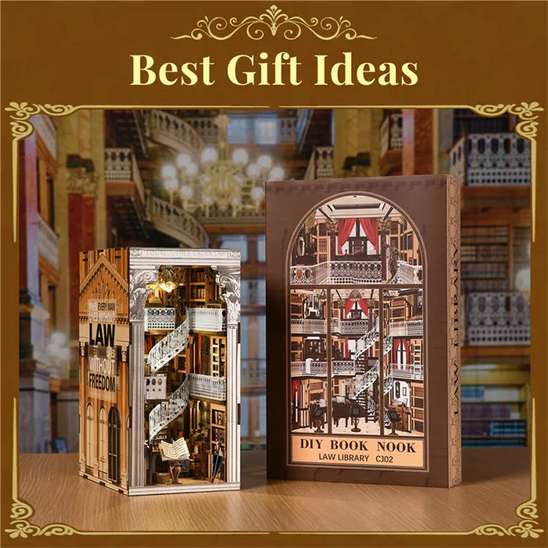 Law Library - Book Nook Kit
