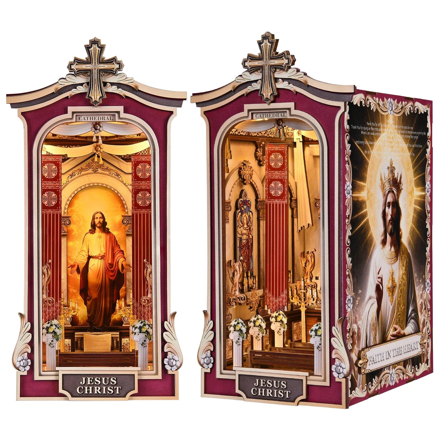 Cathedral Book Nook Kit