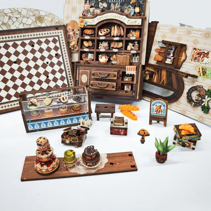 Bear Bakery DIY Book Nook Kit