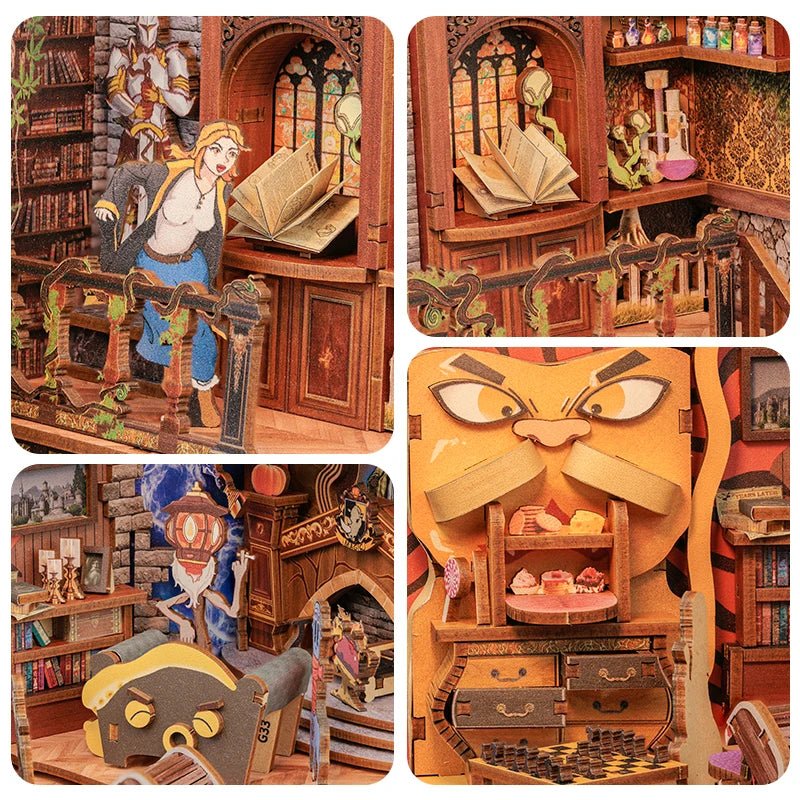 Cutebee Fantastic Animal Common Room - DIY  Book Nook Kit